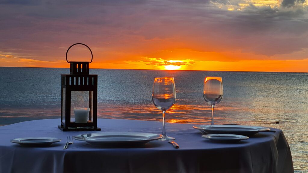 Romantic sunset dinner experience for an anniversary celebration in Sicily