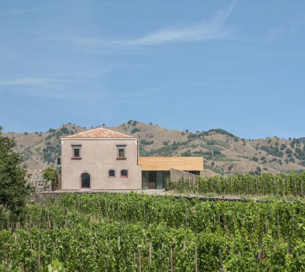 Vineyard event venue in Sicily for wine tastings and private celebrations