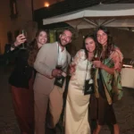 Guests enjoying a luxury private celebration event in Sicily