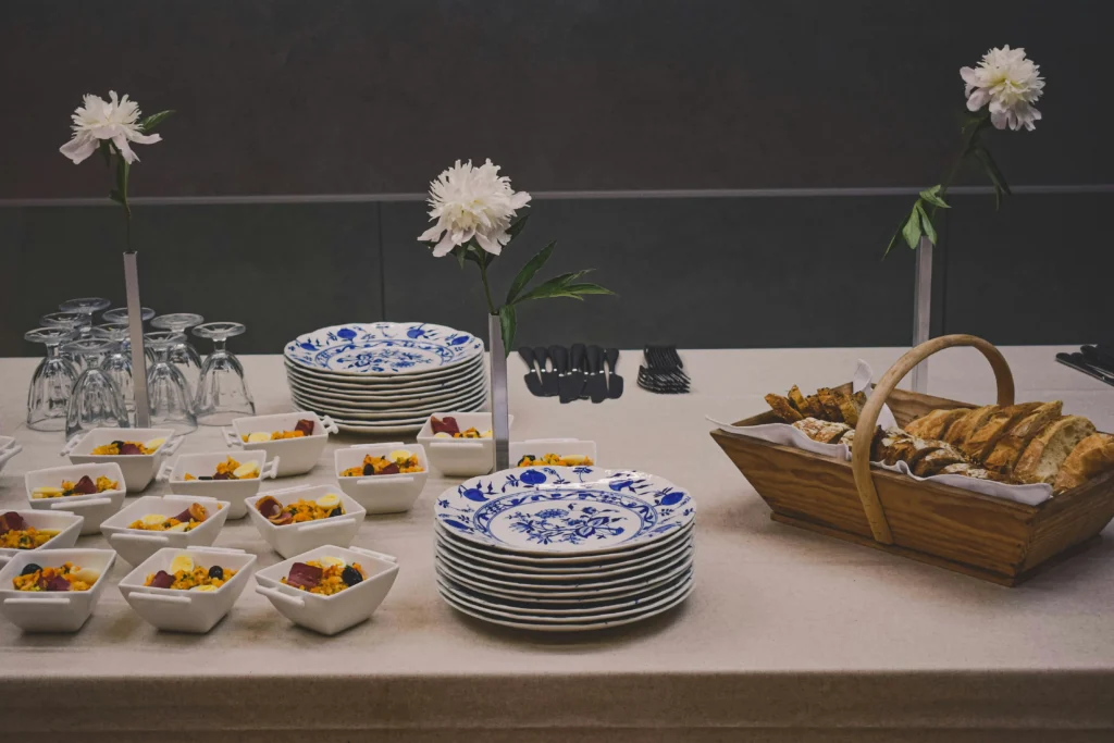 a picture of a luxury event table