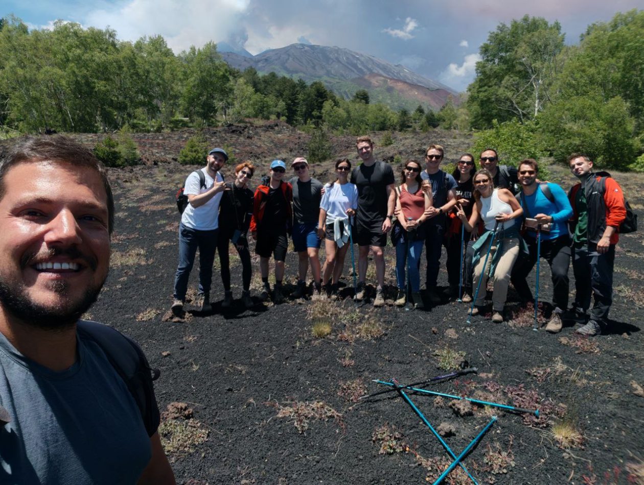 Adventure and Etna team experience in Sicily